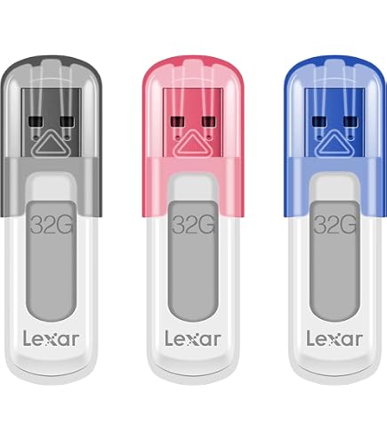 Chiavetta USB Lexar JumpDrive TwistTurn2 32GB (Pacco Da 3) - Colori Vari