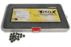 ProX Racing Parts 29.VSA890 8.90mm Size 1.72mm-2.60mm Thick Valve Shim Kit, Black