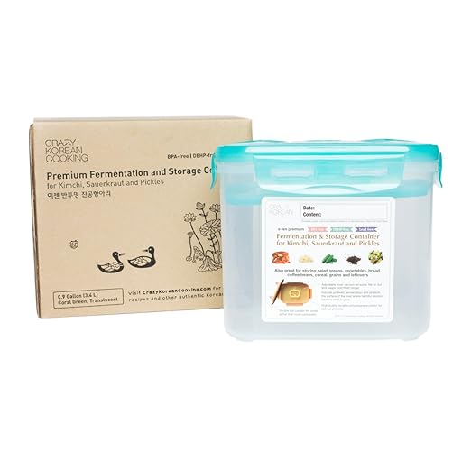 Crazy coreano cocina Premium Kimchi, Chucrut fermentación y ...