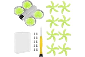 Pidynx (Improved Version, Including Screws)-Drone Colorful Paddle Propeller for DJI NEO Silent Power Noise Reduction Replacement Traverser Wings Drone Accessories