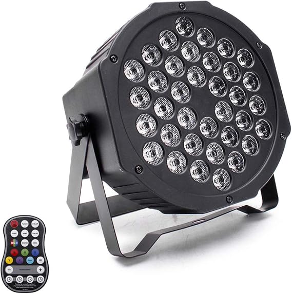 8PCS Luci Palcoscenico LED UKing 4-in-1 RGBW | Faretti DMX512 Per Discoteca, Matrimoni E Feste | Controlo Audio