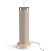 Homedics SereneScent Waterless Diffuser, Cold Air Scent Machine for Home | Diffuser for Large Rooms, App-Controlled Fragrance Diffuser with Timer and Ambient Lights, Beige