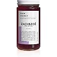 Unfiltered Raw Honey by Zach & Zoe Sweet Bee Farm – (1) 16 Ounce Jar of Honey with Lavender - Pure Farm Raised Honey with Powerful Anti-oxidants, Amino Acids, Enzymes, and Vitamins!