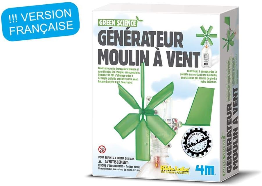 Kidzlabs Green Science Windmill Generator Amazon Co Uk Electronics