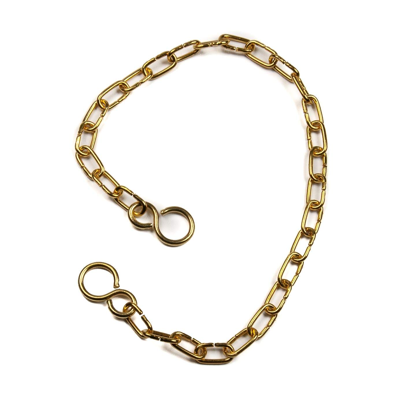 Sink Chain Brass Links 300mm 12" Long Plug Chain Replacement Thunderfix