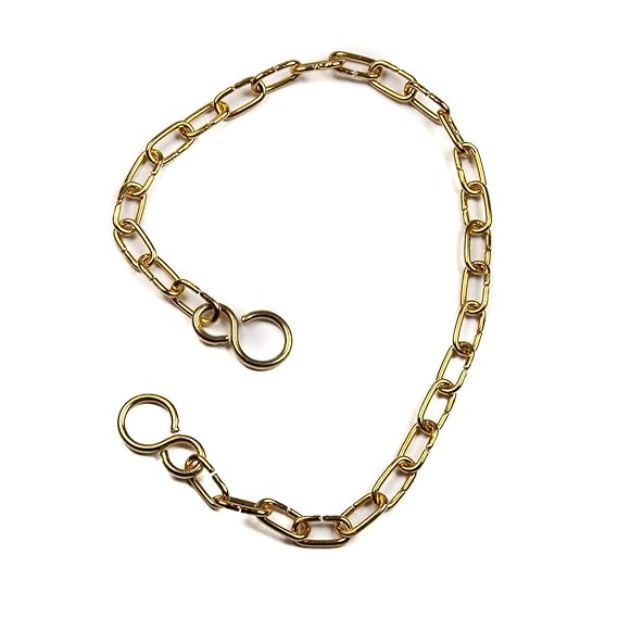 Sink Chain Brass Links 300mm 12" Long Plug Chain Replacement Thunderfix