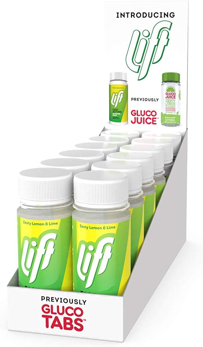 Lift Fast-Acting Glucose Energy Juice Shots, Lemon & Lime, 12 Pack of 60 ml Bottles, 60 ml (Pack of 12) - Image 4