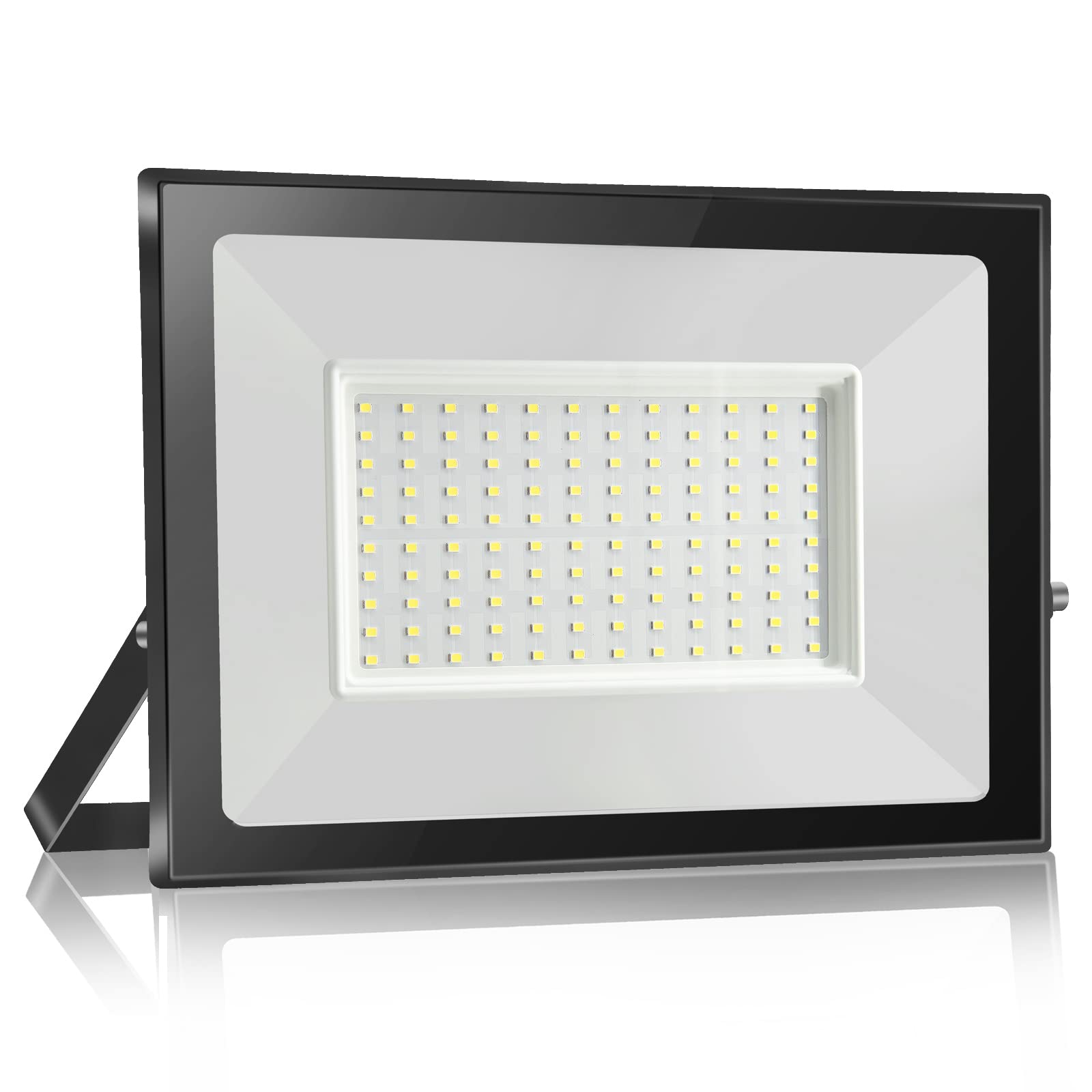 Probapro 100W Led Floodlight Outdoor, 10000LM 6000K Cold White Spotlight, IP65 Waterproof LED Security Lights for Backyard, Garage, Workshop