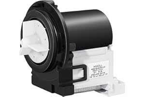 TOMOON 4681EA2001T WM8000HVA WM8100HVA WM2077CW WM3260 WM3370HWA Washer Drain Pump Motor OEM for LG&Kenmore Washers WM3170CW WM2101HW WM3670HW WM3670HVA WM2301HR WM2487HRMA WM3240CW WM3431HS MAH5500BWW