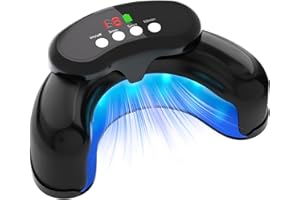 KLEKNI Nail Fungus Treatment LED Light Device- Nail Fungus Light for Damaged Discolored Thick Toenails & Fingernails,Effective Rechargeable Nail Fungus Remover for Home Use