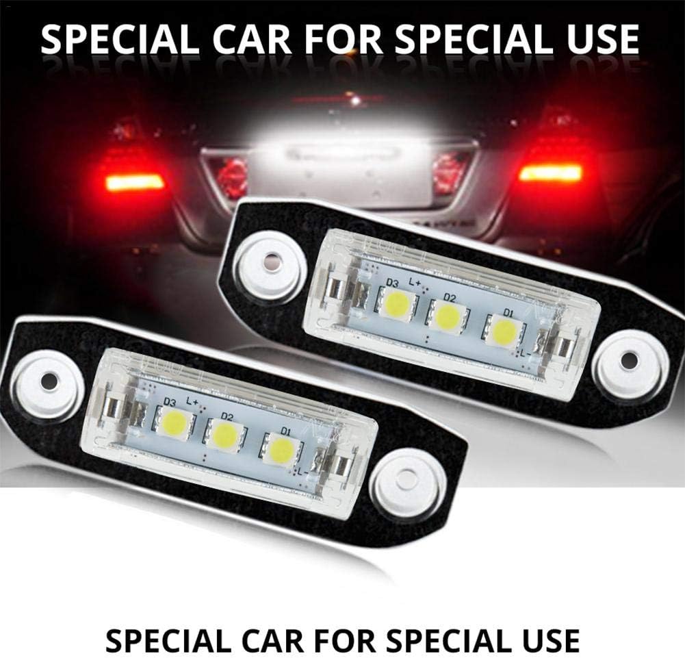 volvo v50 number plate bulb