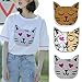 Toonol Cat Reversible Color Changing Sequins Sewing on Patches Clothes DIY Applique Clothing Jeans Craft