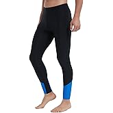 Ubestyle UPF 50+ Men's Active Surfing Water Leggings Swim Pants Swim Tights Beach Pants Sun Protective