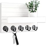 Lwenki Key Holder for Wall, Decorative Key and Mail