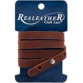 Realeather Leather Wrap Bracelet, Rustic,