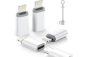 LERTOSEN [MFi Certified] USB C to Lightning Adapter,27W Fast Charging & Data Sync,Lightning to Type C Cable for iPhone 14/13/