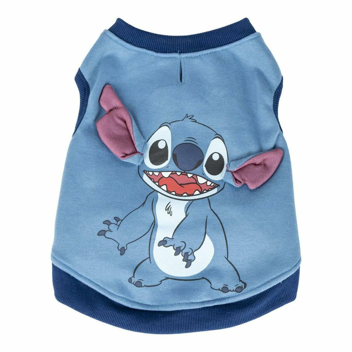 Stitch Dog Sweatshirt M Blue