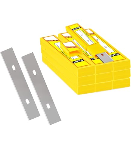 Aazon.co: Ettore 20291 4 Replaceent Blade, 1 EA, Steel, 10 per Pack