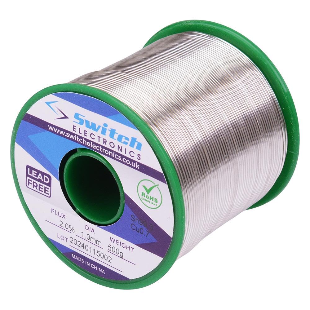 1mm 20SWG Lead Free Solder Wire 500g
