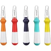 5 Pieces Ergonomic Grip Seam Ripper, Colorful Large Thread Remover for Sewing Crafting Removing Embroidery Hems and Seams