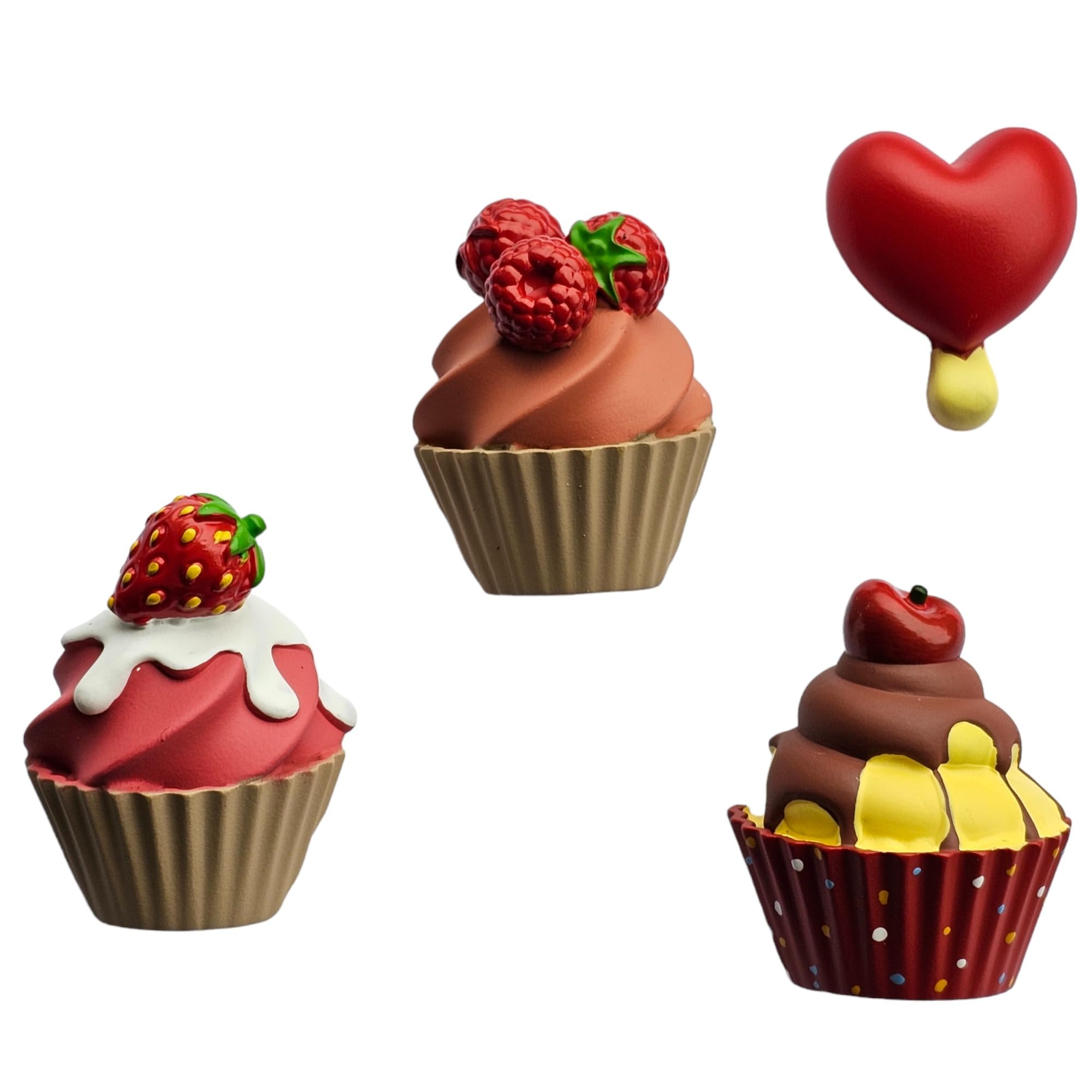 3d Fridge Magnets, Cute Fun Decorative Magnets, 3d Cupcake Fridge Magntes (Cupcake)