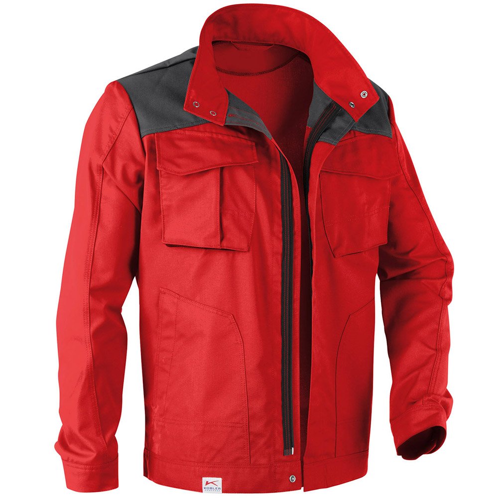Kubler 1L395346-5597-S Size Small "Classiq" Fresh Jacket - Red/Anthracite