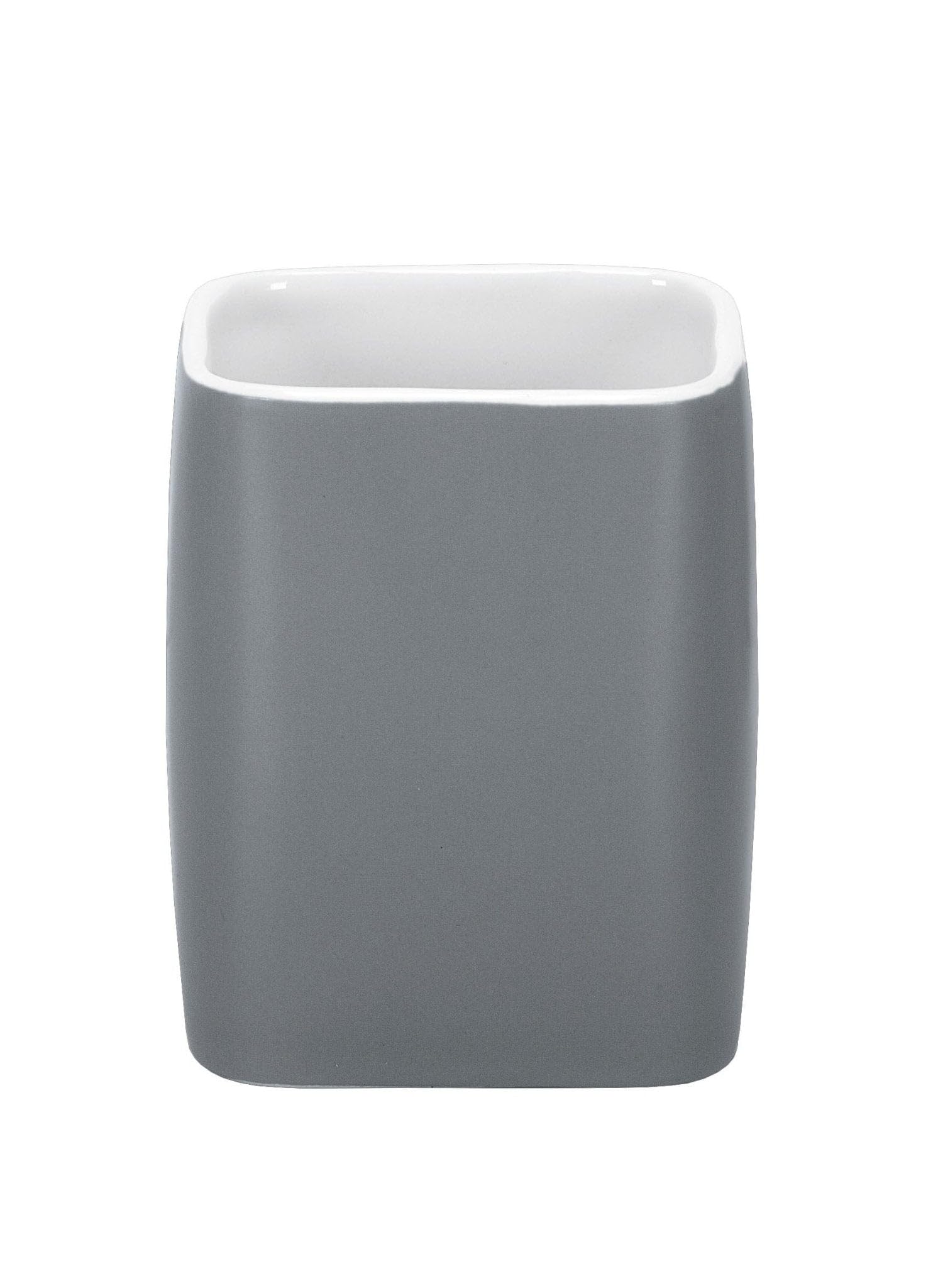 Kleine Wolke Stoneware Cubic Tumbler, Anthracite