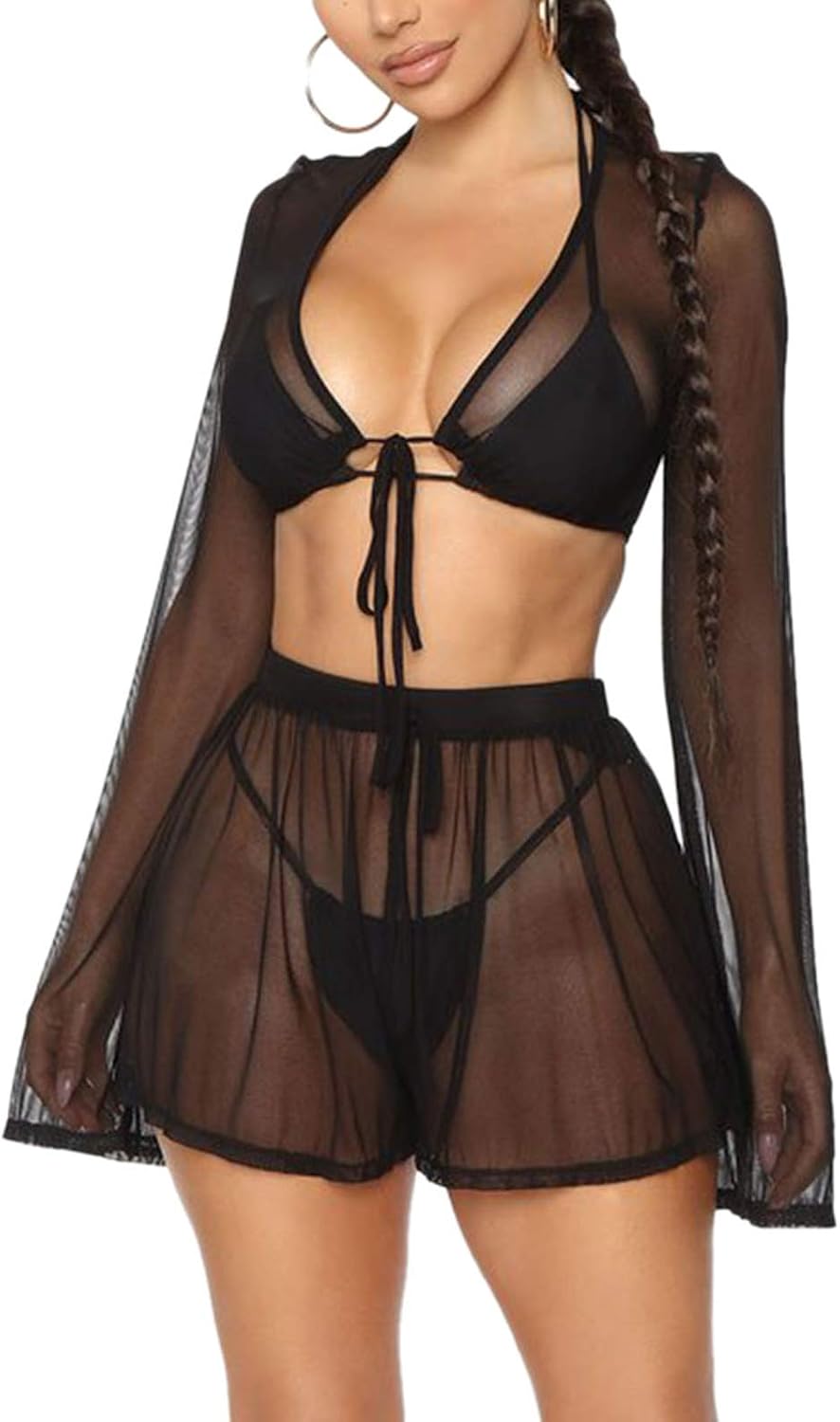 see through sleeves