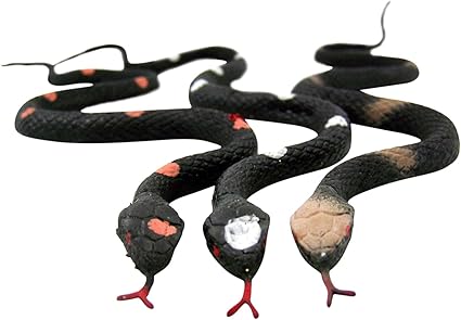 lifelike fake snake