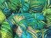 Knitsilk Premium Recycled Sari Silk Yarn - Ocean of Green Multicolour (120 Yards) - Eco Friendly Silk Sari Yarn