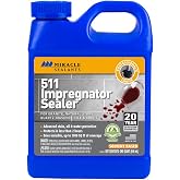 Miracle Sealants 511 Impregnator Penetrating Stone &amp; Tile Sealer, Quart | Penetrating sealer for no-sheen stain, water &amp; oil protection for granite, stone, tile, masonry &amp; grout. Dries invisible.