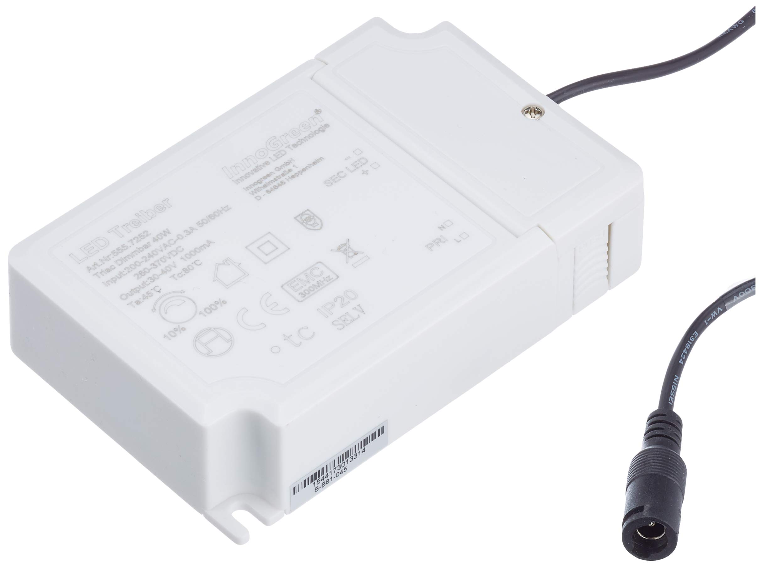 LED Driver 40W 1000mA Dimmable