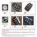 Protecting Bag Leather Smart Key Case Holder Cover Fit for Land Rover Range Rover 5 Buttons Luminous