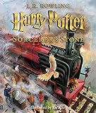 Front cover for the book Harry Potter and the Sorcerer's Stone (Book 1) by J. K. Rowling