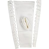 SHYMMUO Corset Back for Dress Zipper Replacement Lace Up Satin Corset Kit for Wedding Dresses or Prom Dress