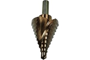 ORANGE TORNADO M35 Cobalt Spiral Step Drill - 1/4" - 1 3/8"…