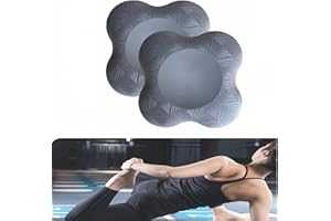 MBKHFLL 2 packs Yoga Knee Pad Cushion Extra Thick for Knees Elbows Wrist Hands Head Foam Pilates Kneeling pad Yoga Knee Cushion Thick Exercise Pads for Knees Elbows Wrist Hands Head Foam Pilates Kneeling pad，Support Foam Pads for Women and Men