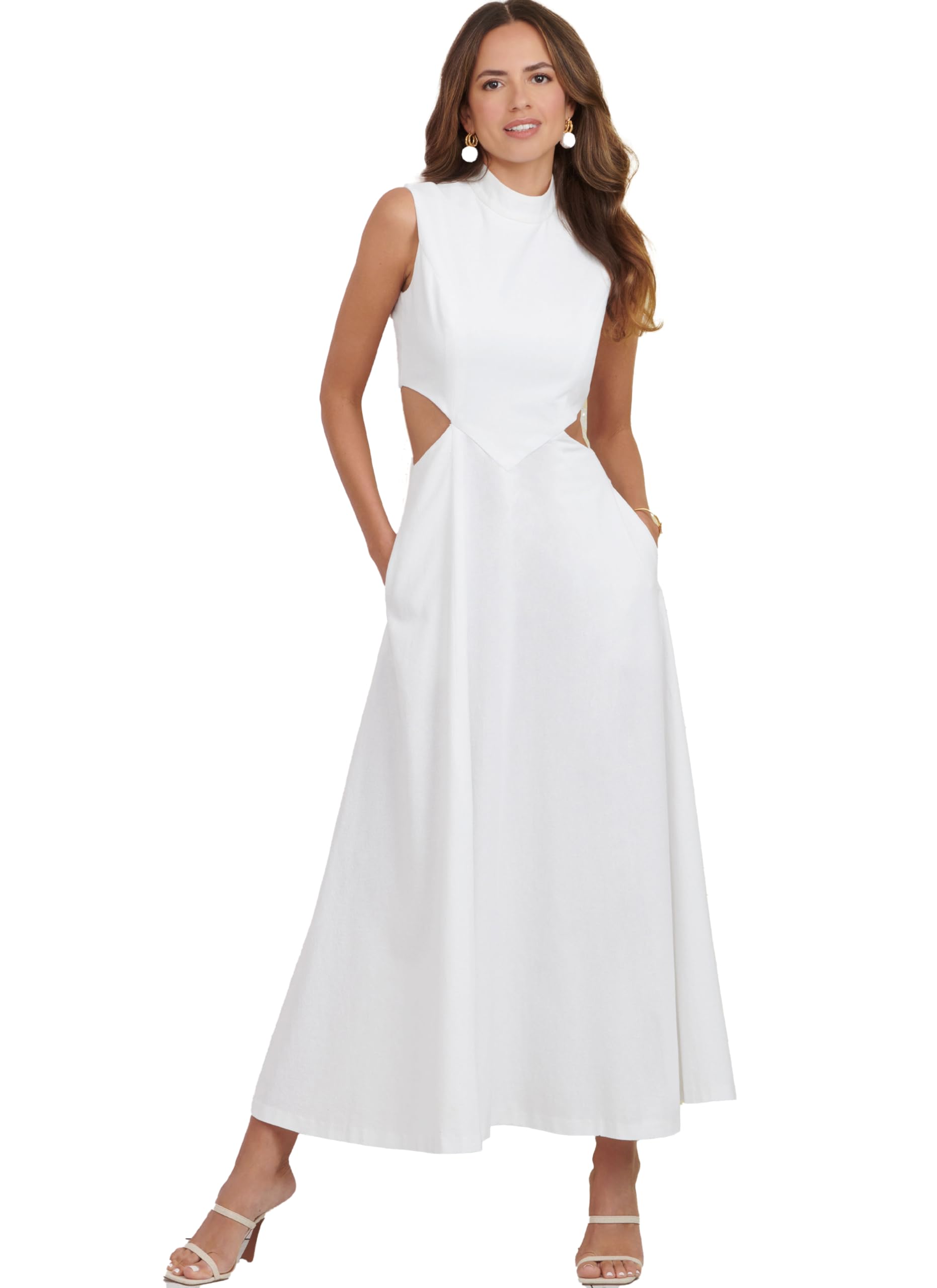 SIMPLICITY Sewing Pattern SS9920H5 Misses' Dress with Neckline and Length Variations H5 (6-8-10-12-14)