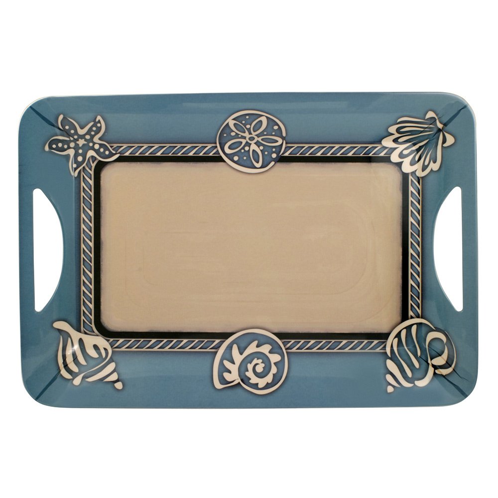 Pfaltzgraff Montego Melamine Rectangular Serving Platter 19 Inch