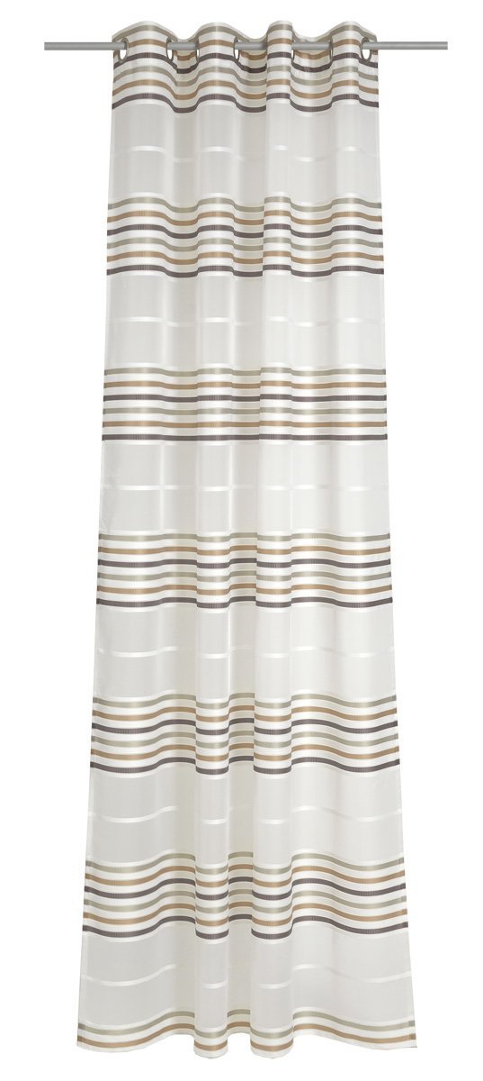 Deko Trends Multi 6236787 80 Curtain Fabric 245.0 x 144,0 x 245.0 cm Wool White/Creme/Braun/Dark Brown