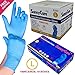 SunnyCare #8203 1000/1cases Blue Color Nitrile Medical Exam Gloves Powder Free (Latex Vinyl Free) Large