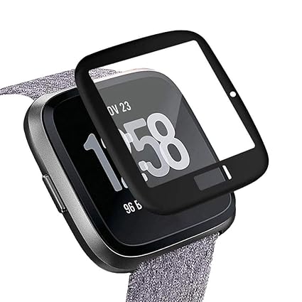 Amazon.com: Huangou Case for Fitbit Versa, Plated Screen ...