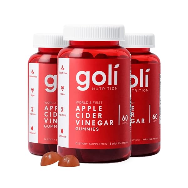 GOLI APPLE CIDER VINEGAR GUMMIES – WORLDS FIRST...
