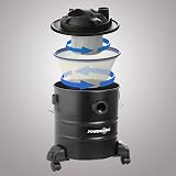 Qualtex Powersonic 1200W Ash Vacuum 20L Black Bagless with HEPA Filter view 2
