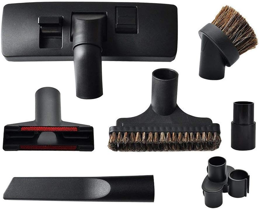 EZ SPARES 1 1/4 inch 32mm Universal Vacuum Cleaner Euro Floor Brush Head Brush Attachment For Floor and Carpet Combo Tool New Designed to Fit Hoover, Eureka, Rainbow, Kenmore, Shop VAC: Kitchen & Dining