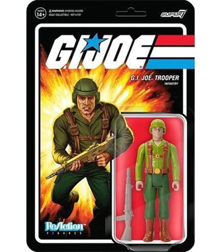Super7 G.I. Joe Trooper (Beard/Brown) - 3.75