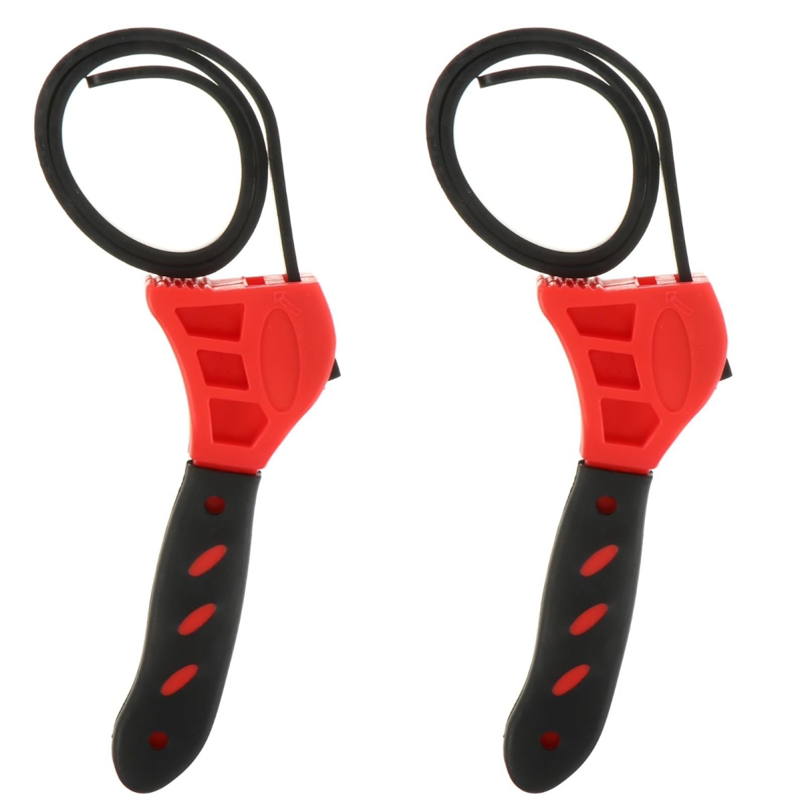 CIYODO 2pcs Adjustable Rubber Strap Wrench Multifunctional Jar and Bottle Opener Unique Design for Opening for Tight Lids and Jars Wrench Tool