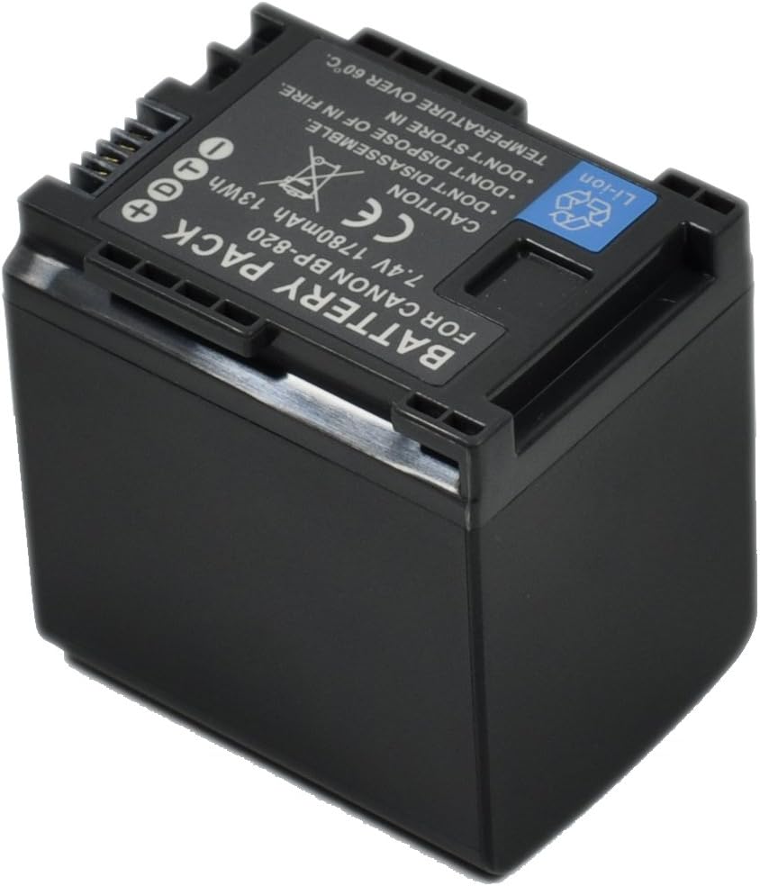 BTBAI BP-820 Camcorder Battery for BP820 BP-828 BP828 VIXIA HF G20 G30 XA20 XA25 Digital Video k1a, black - Image 4