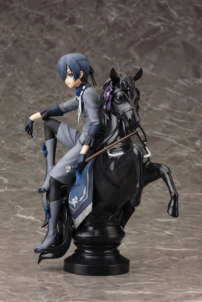 Kotobukiya Black Butler Book of Circus ARTFXJ Statue 1/8 Ciel Phantomhive 18 cm,PP583, 180 mm - Image 4