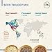 Ancestral Roots Seed Trilogy Mix - Ancient and Powerful Superfood Mix - 10 oz